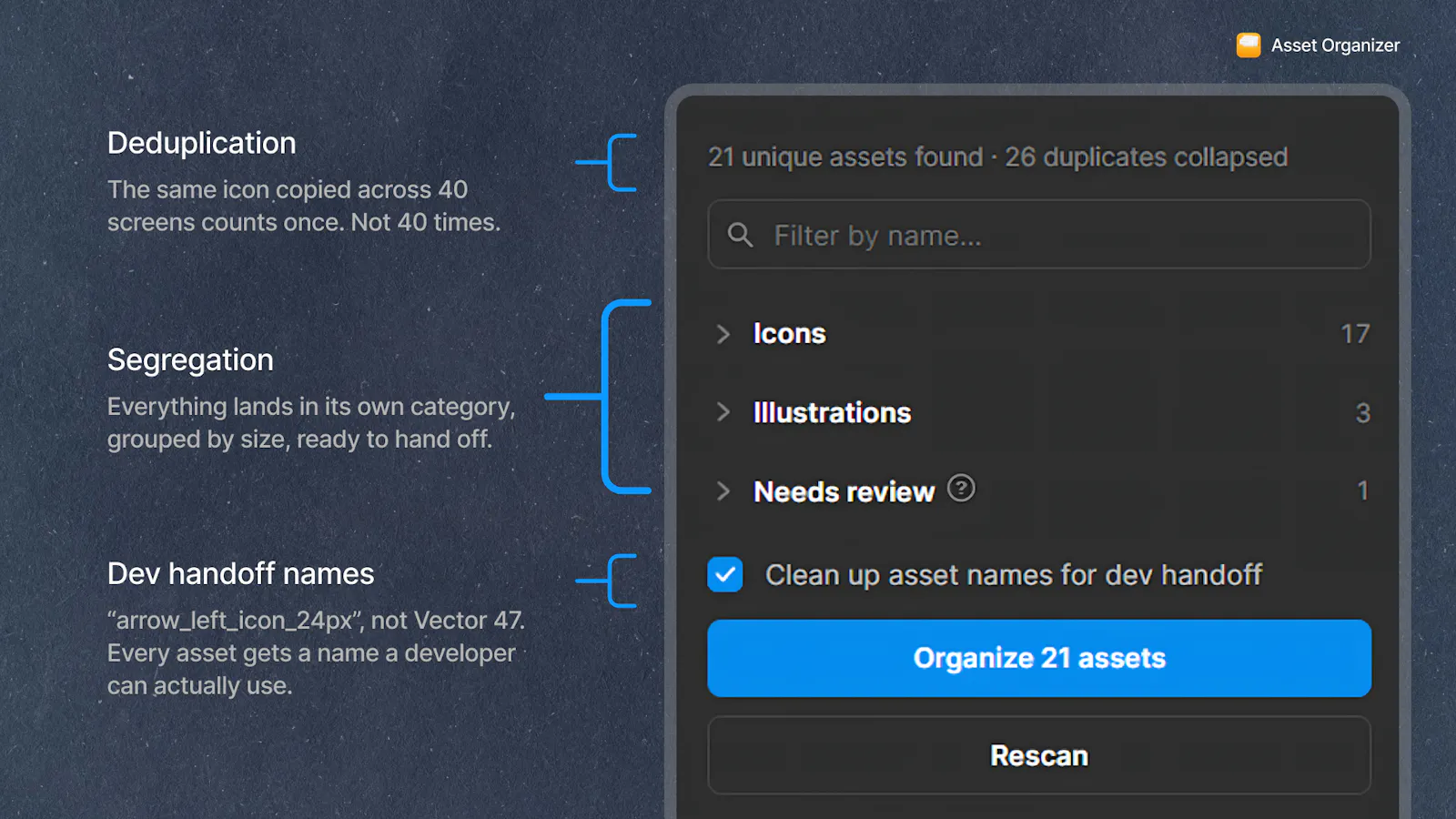 Asset Organizer screenshot 3
