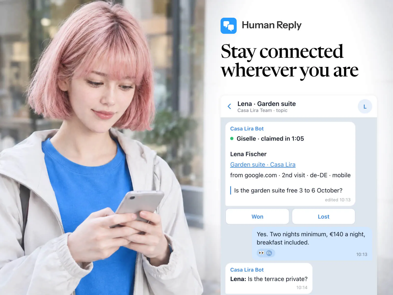 Human Reply gallery image