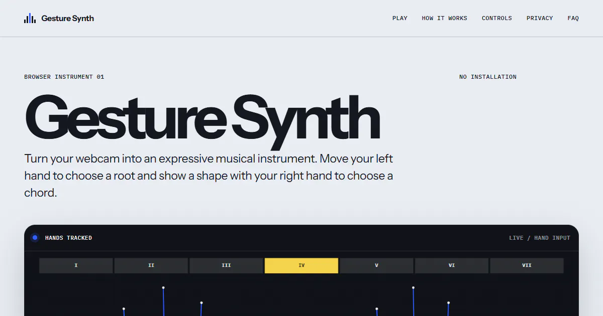 Gesture Synth gallery image