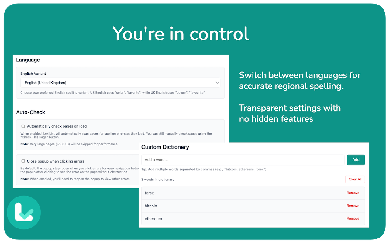LexiLint - Screenshot 4 preview