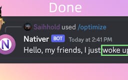 Nativer Discord Bot media 3