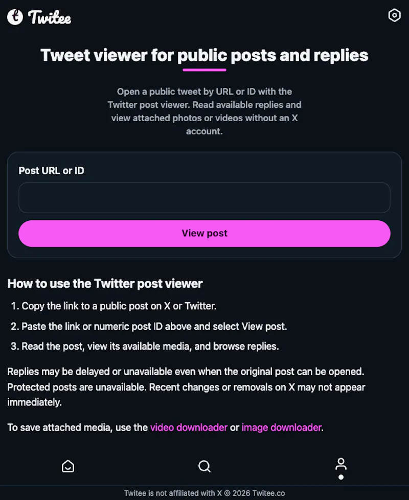Twitee screenshot 6