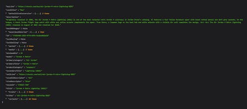 StockX api gallery image