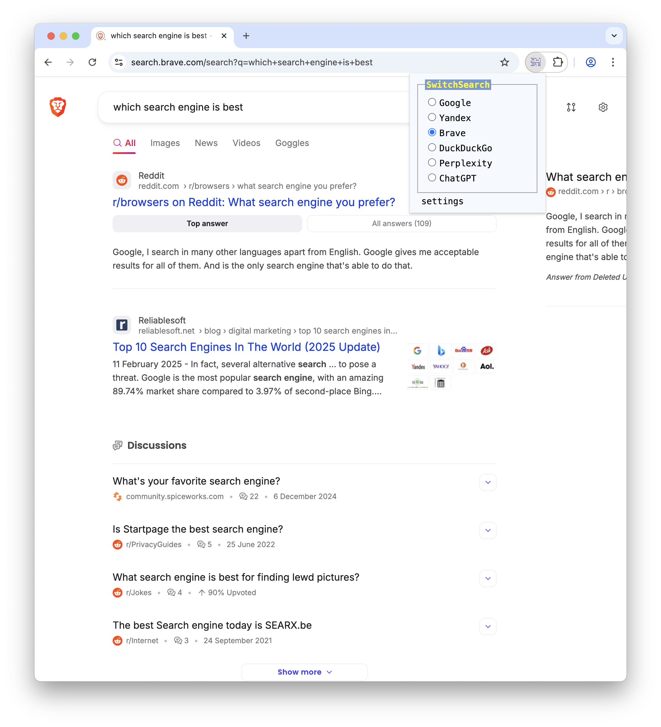 SwitchSearch gallery image