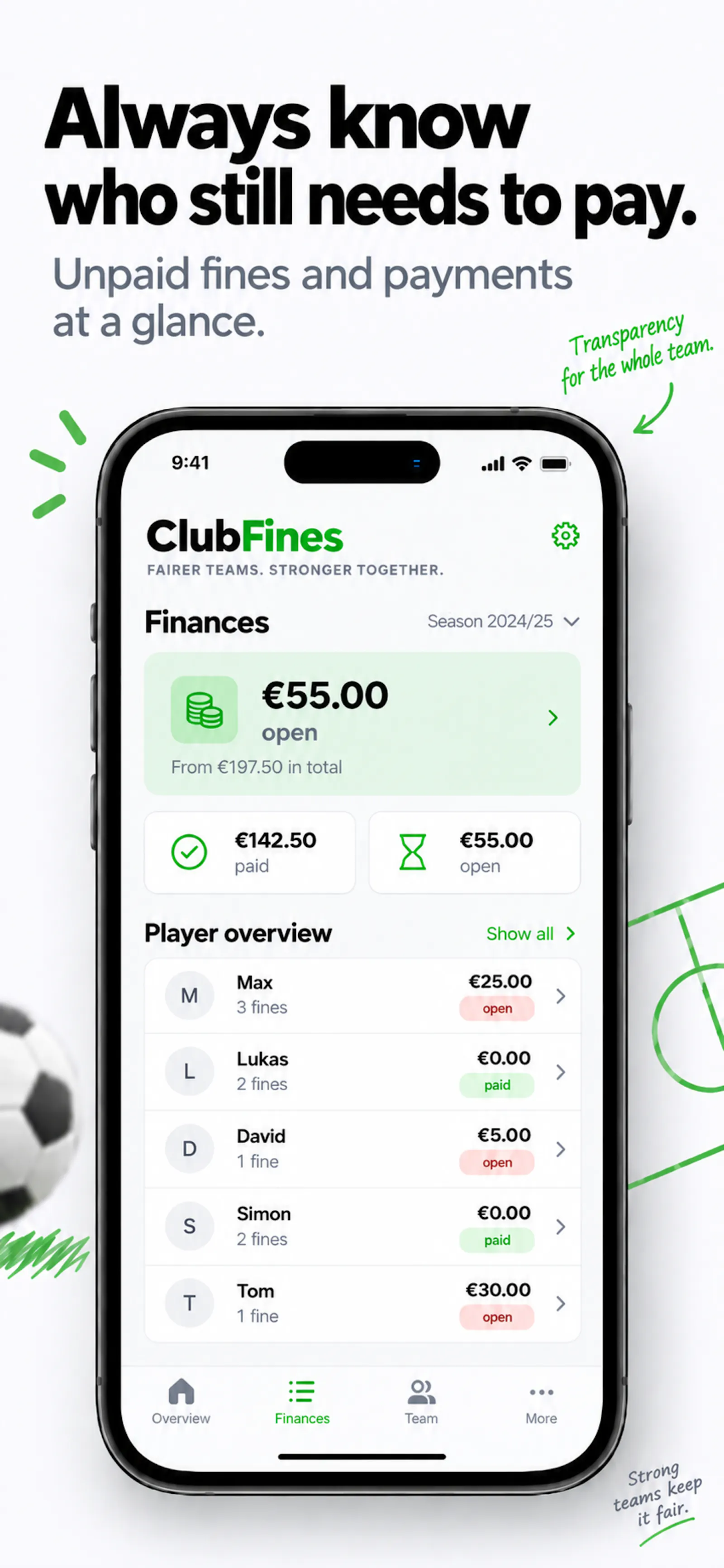 ClubFines screenshot 4