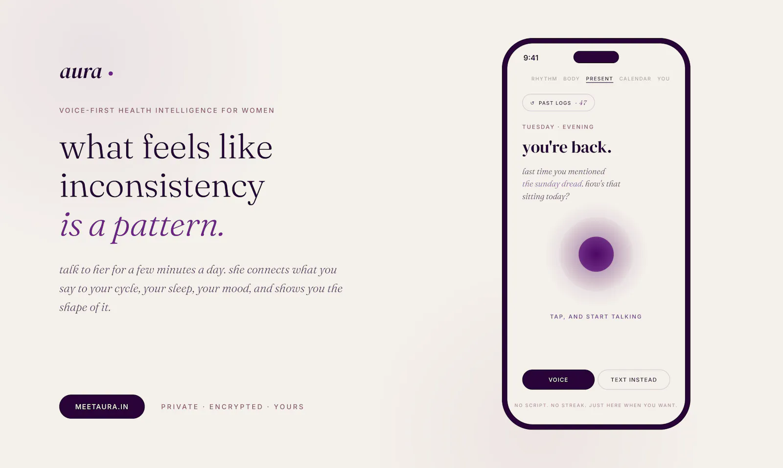 Aura screenshot 1