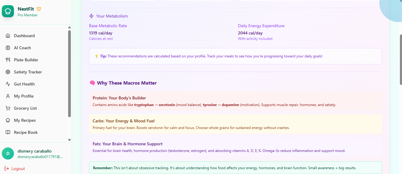 NestFit App - Screenshot 3 showing product features and functionality