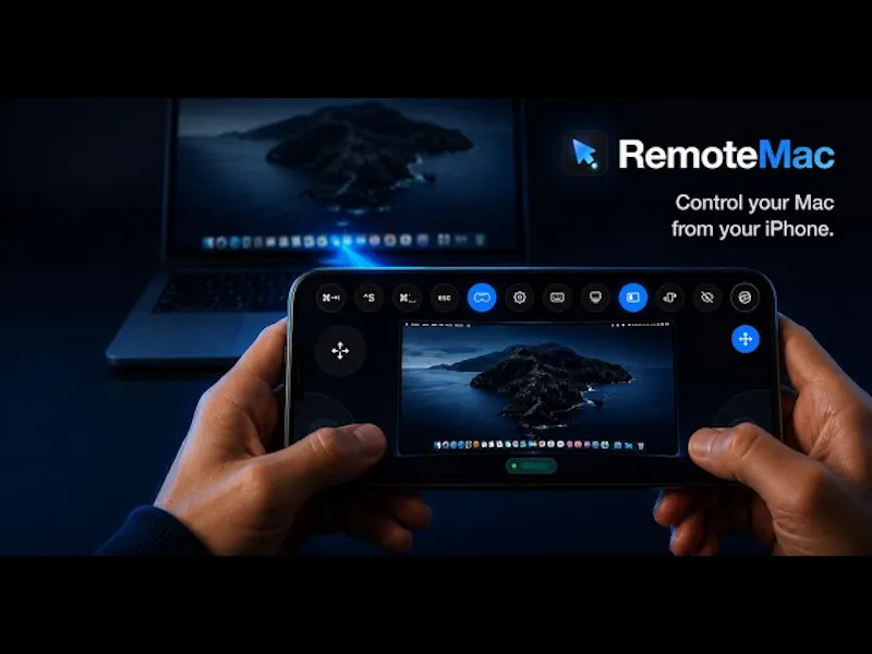 Remote Mac screenshot 1 (video preview)