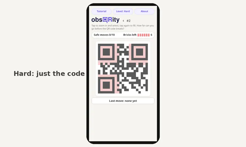 obsQRity screenshot 3