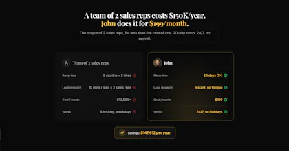 Vinti AI - Meet John, Your AI Sales Rep gallery image