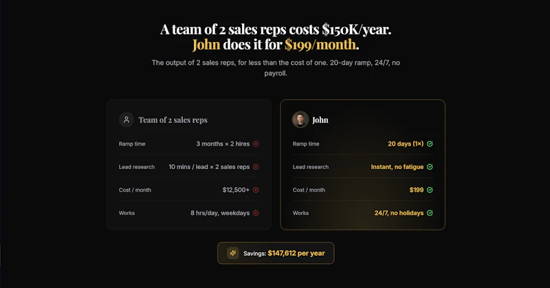 Vinti AI - Meet John, Your AI Sales Rep screenshot 3
