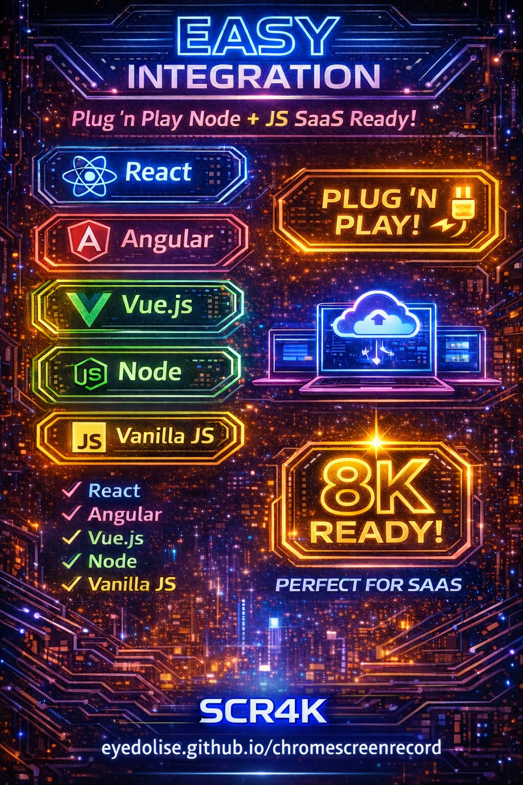 SCR4K - Screenshot 3 showing product features and functionality