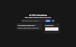 AI CSS Animations media 2