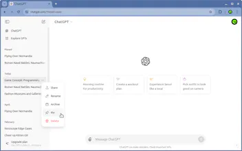Pinnable ChatGPT gallery image