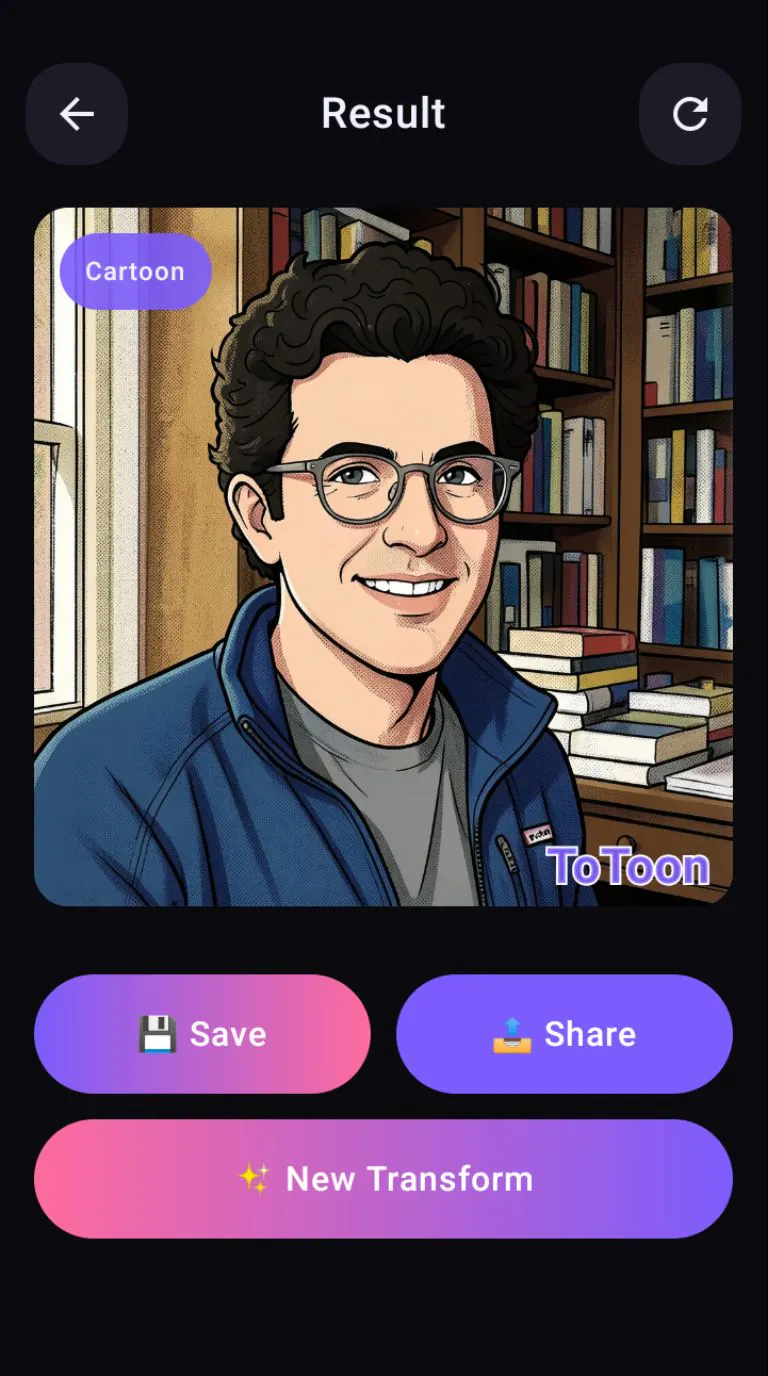 ToToon - Transform Face to Art gallery image