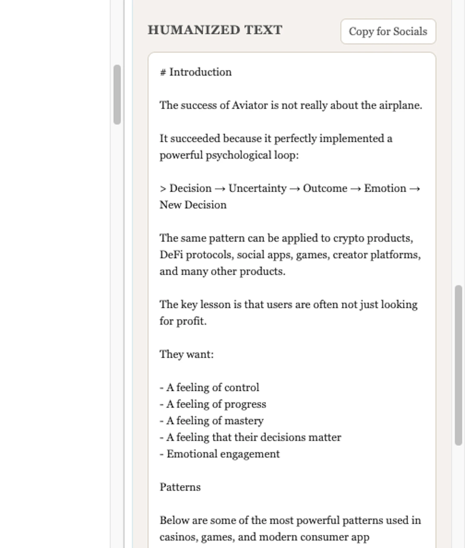 Humanize Copy/Paste screenshot 3
