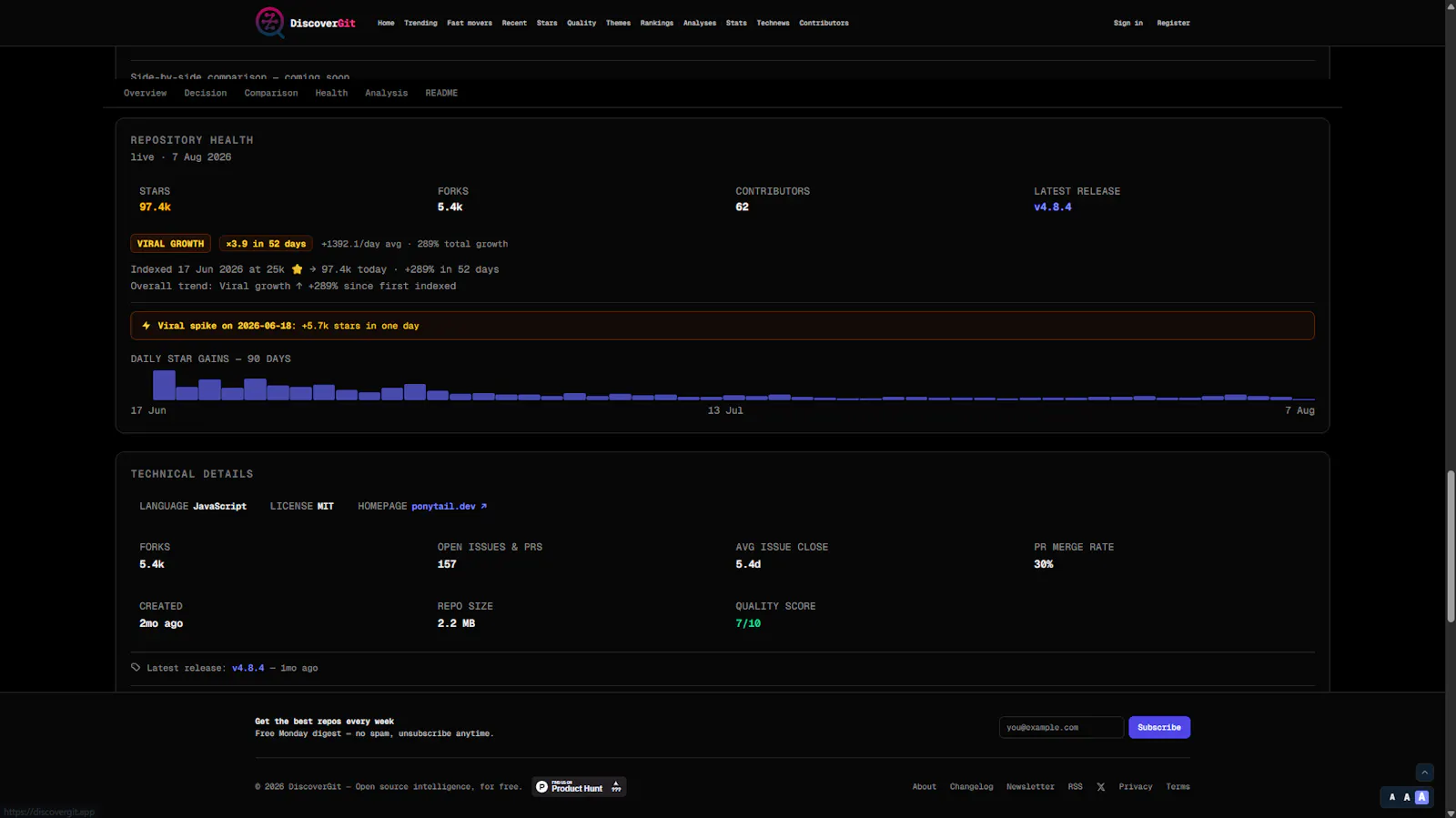 DiscoverGit screenshot 5