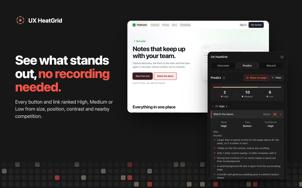 UX HeatGrid gallery image