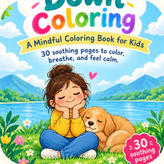 Calm Down Coloring