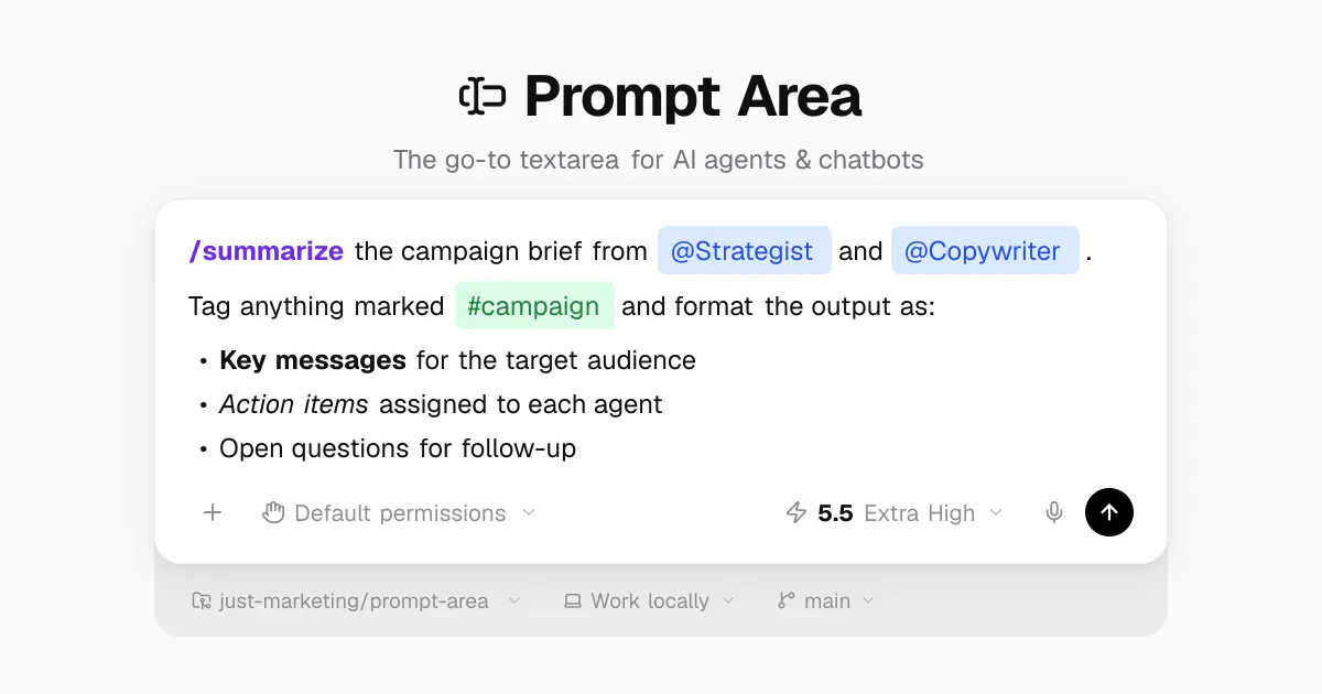 Prompt Area gallery image
