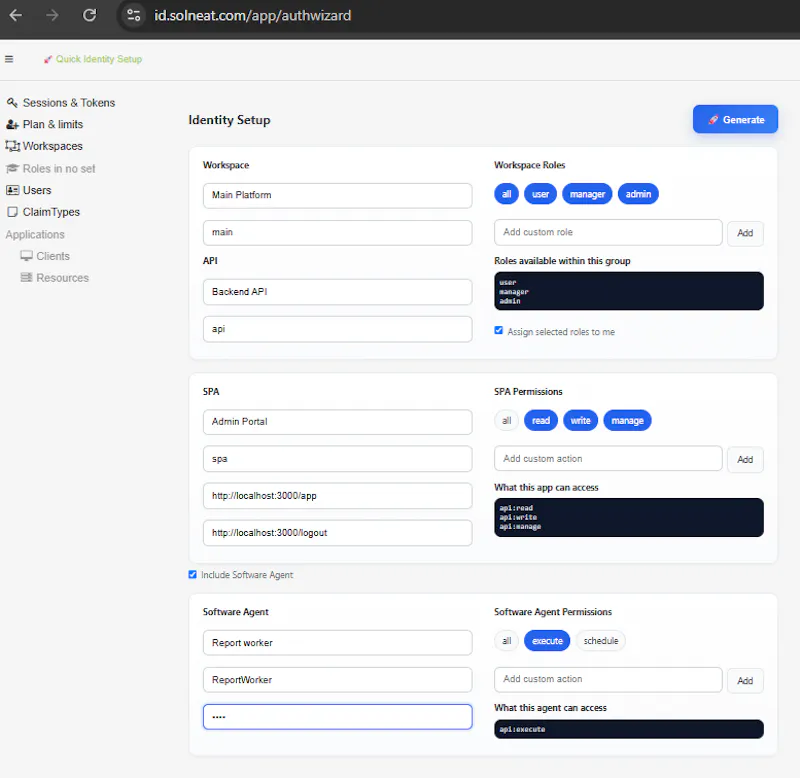 SolNeat Identity screenshot 1