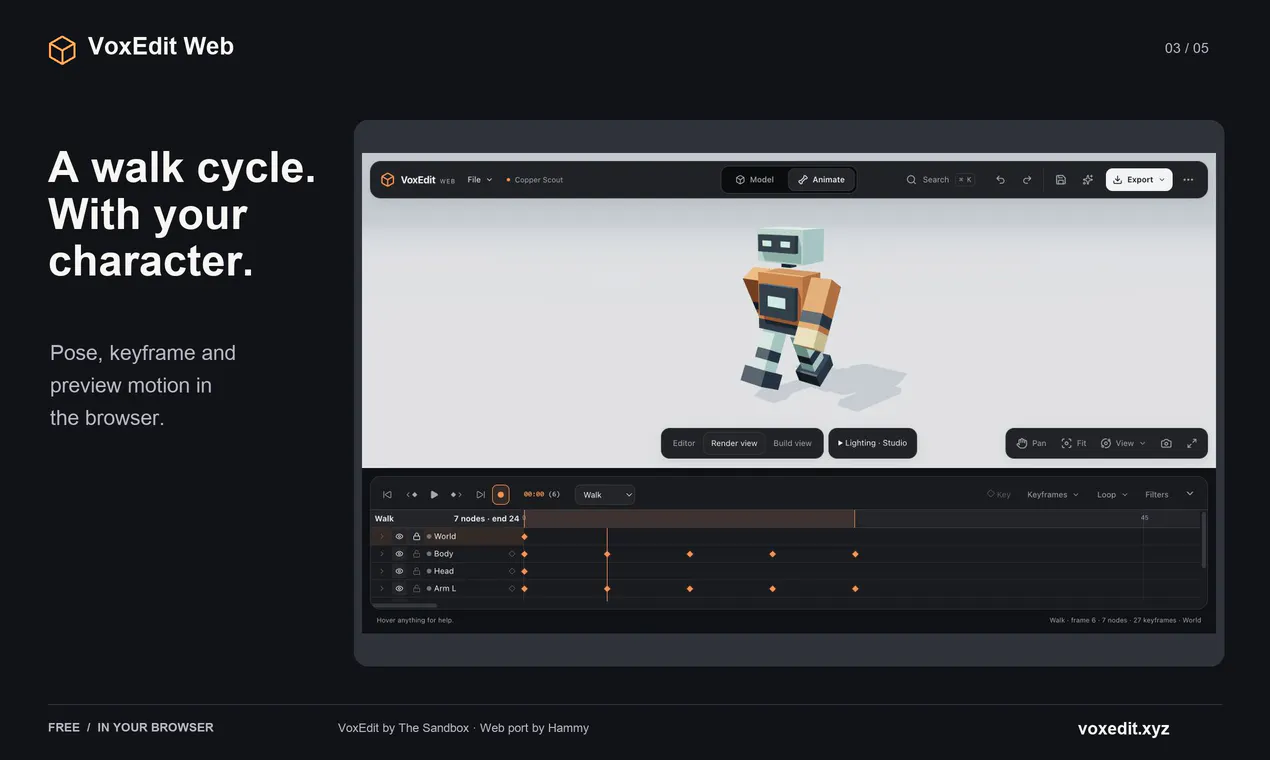 VoxEdit Web gallery image