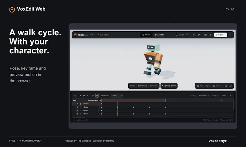 VoxEdit Web screenshot 3