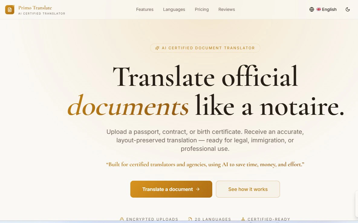 AI Document Translation in Seconds 대표 미리보기