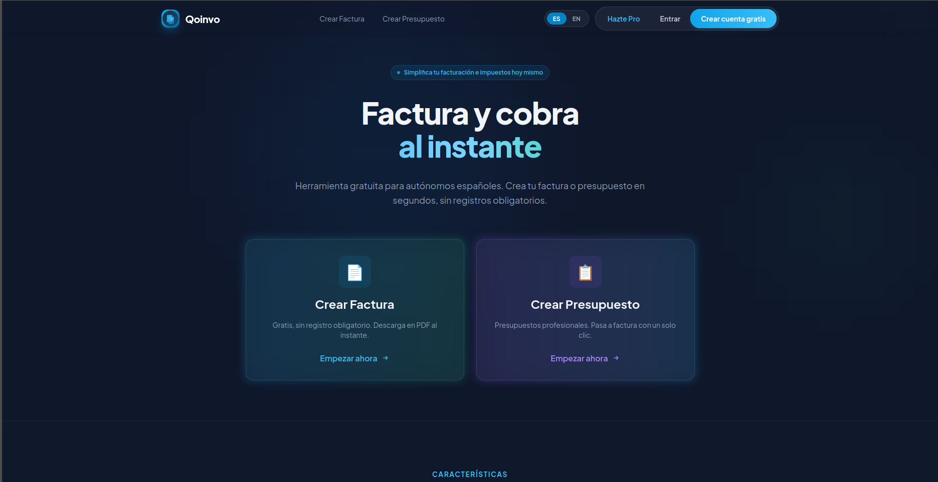 Qoinvo - Main product screenshot demonstrating key features and user interface