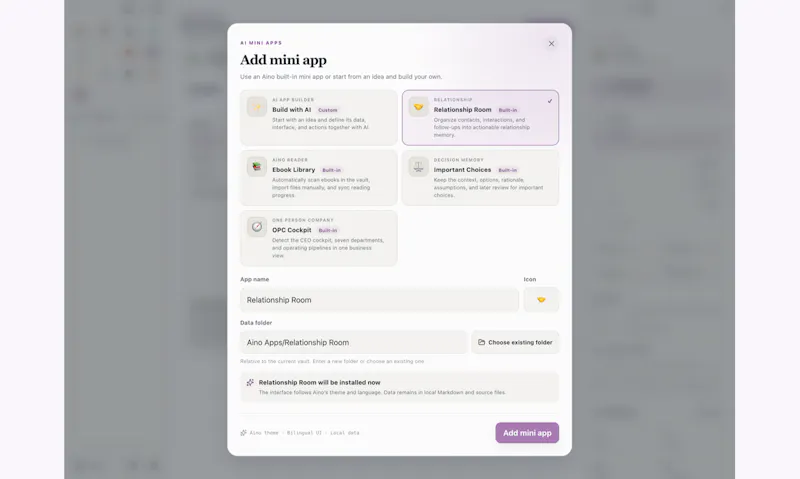 Aino LifeOS screenshot 4