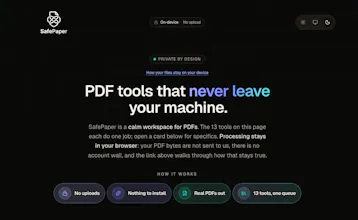 SafePaper gallery image