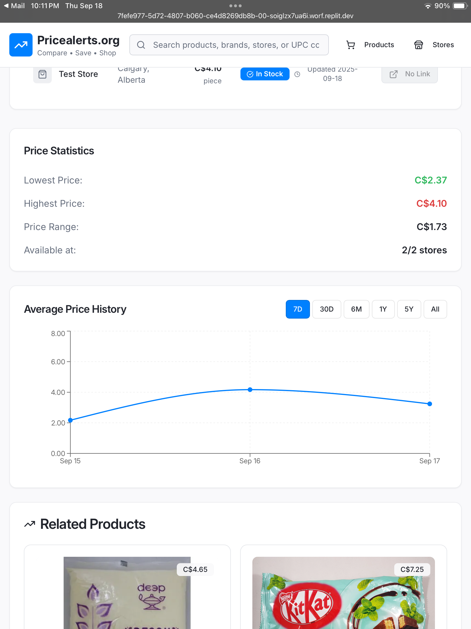 Compare Grocery Prices Across Stores gallery image