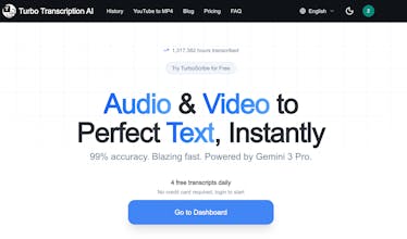 Turbo Transcription AI gallery image