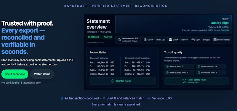 BANKTRUST screenshot 2