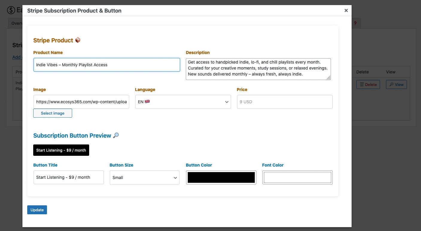 Easy Stripe Payments & Donations gallery image