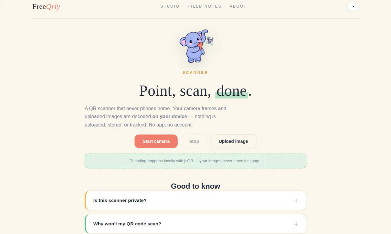 FreeQrly screenshot 3