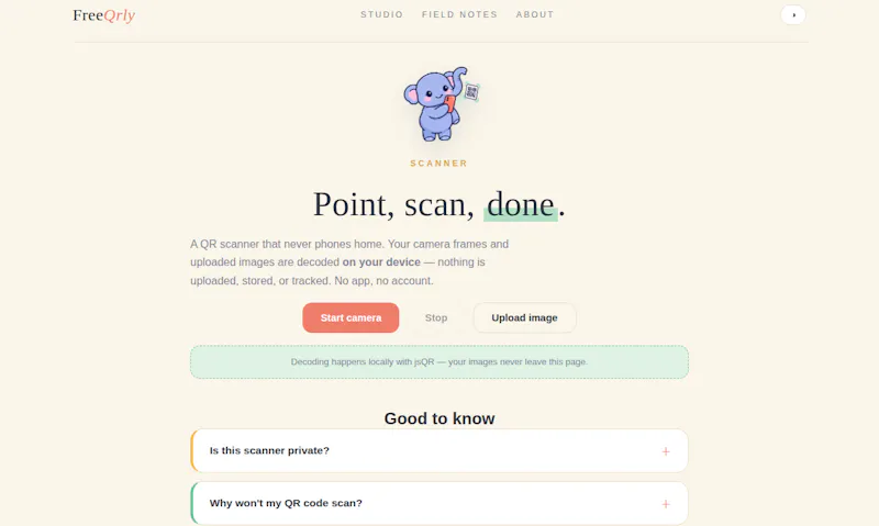 FreeQrly screenshot 3