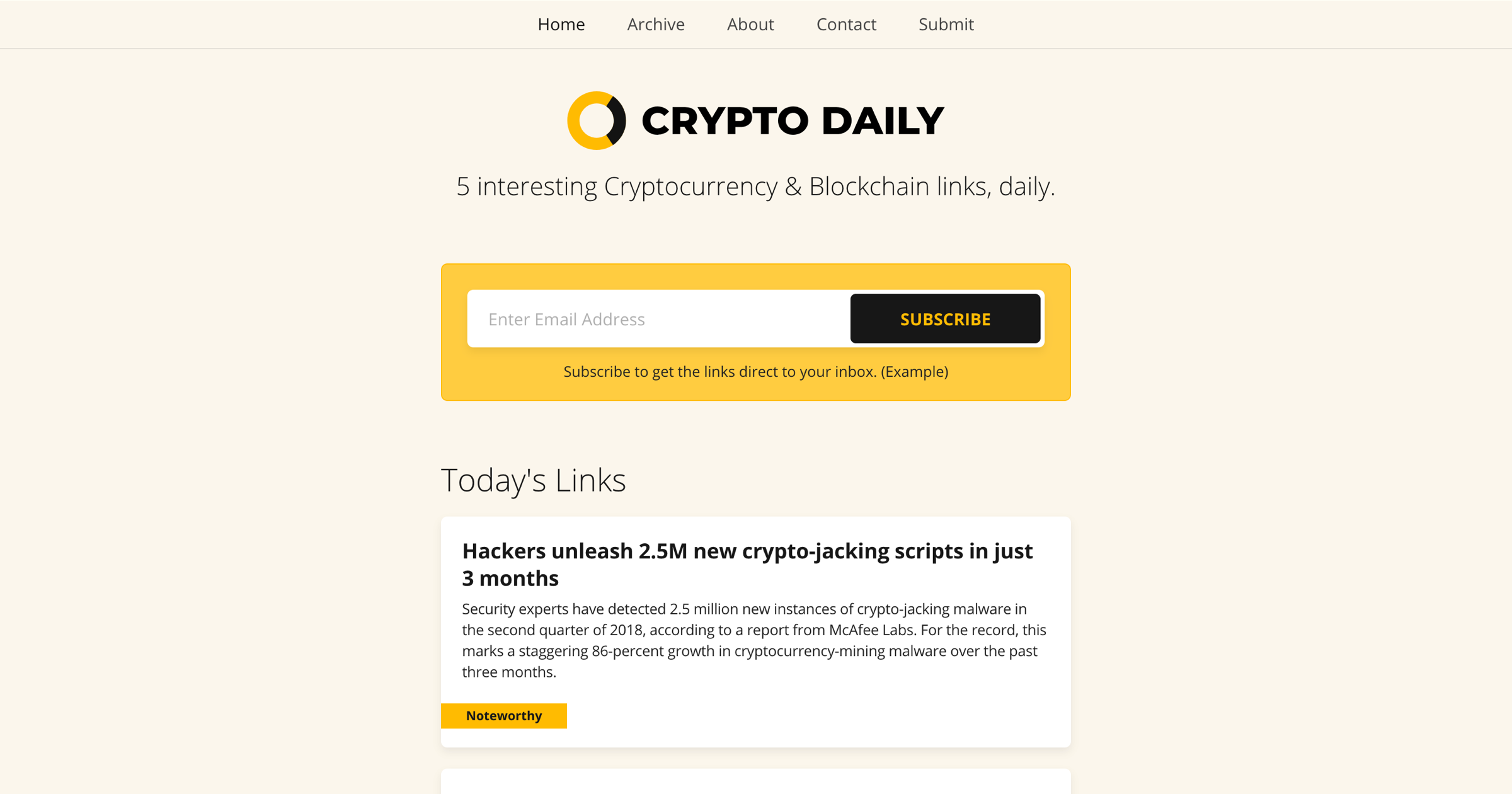 Crypto Daily gallery image