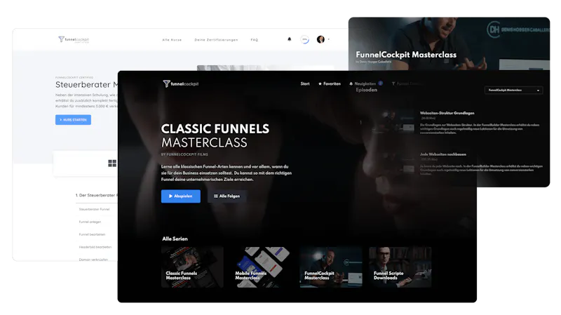 conveys structured funnels to revenue. screenshot 2