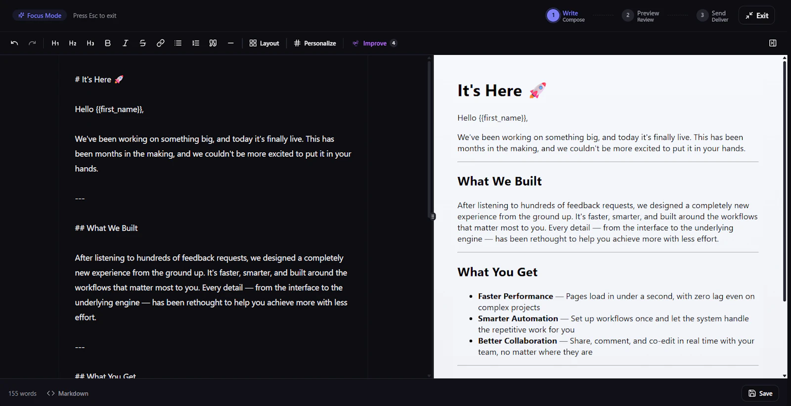 AI Newsletter screenshot 3