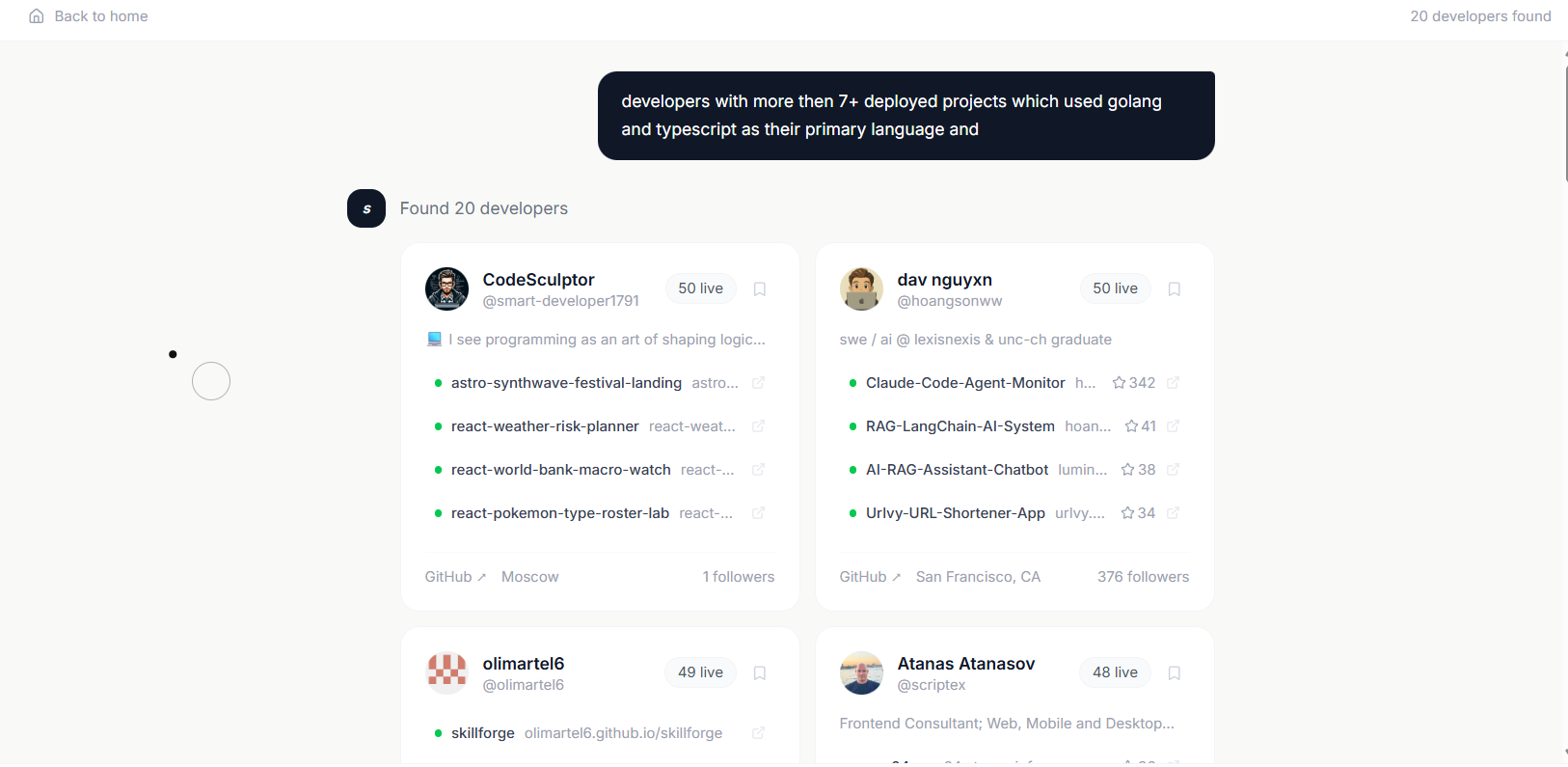 Shipped : Find developers who ship gallery image