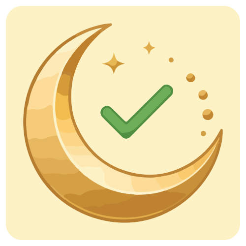 Ramadan Tracker - Product Hunt launch logo and brand identity