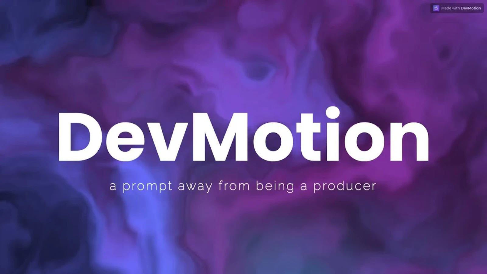 DevMotion — AI Video Editor screenshot 1 (video preview)
