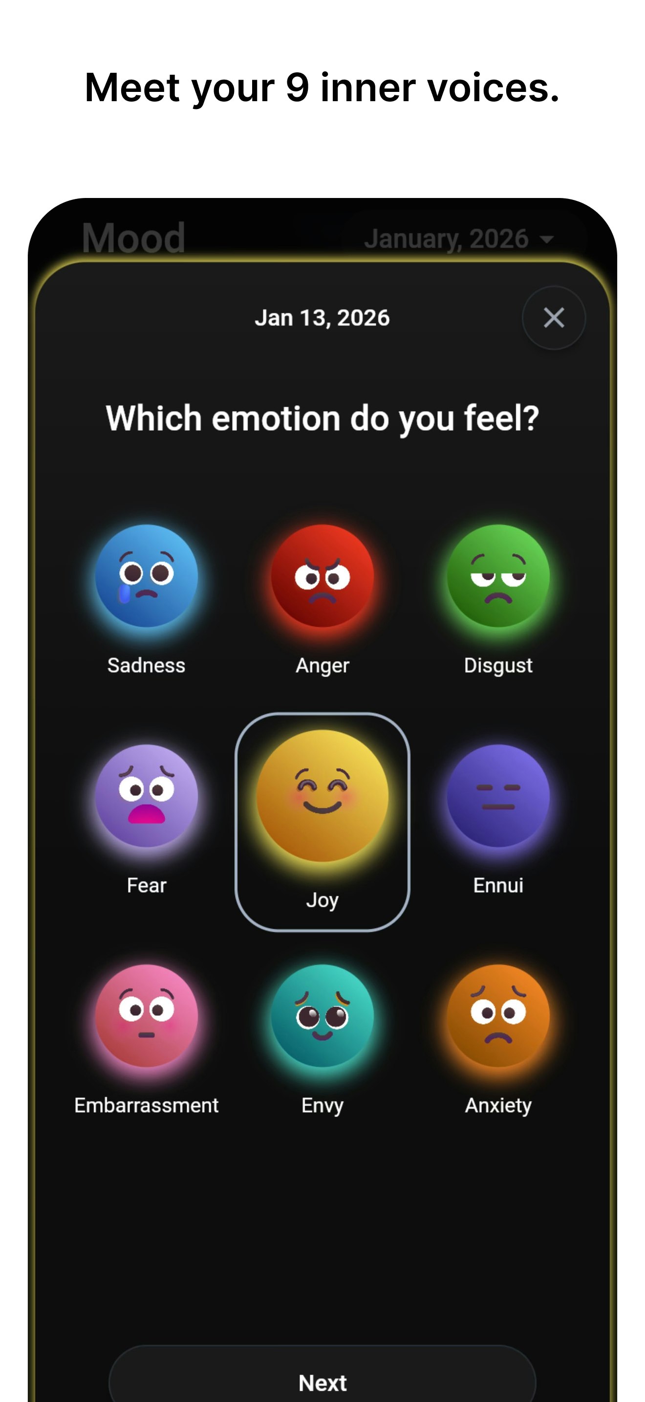 LetsFancy Joy: Track Mood & build belief gallery image