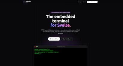 Svelte Bash gallery image