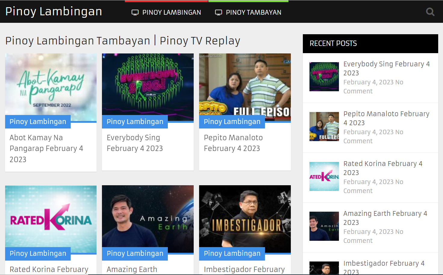 Pinoy Lambingan |Pinoy teleserye