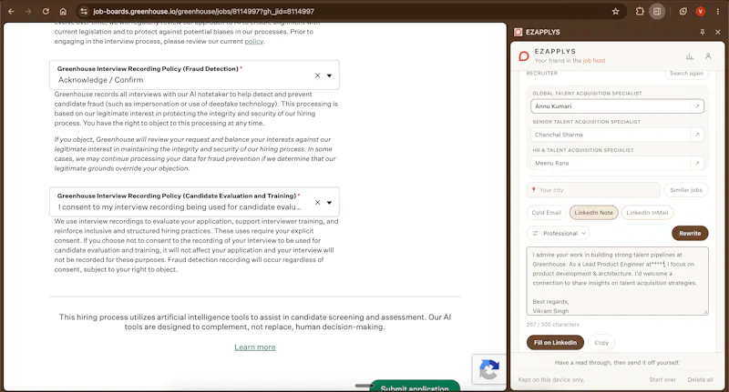 EZApplys screenshot 5