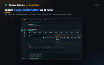 Strategy Optimizer for TradingView gallery image