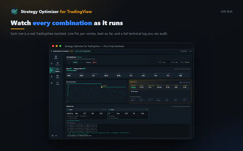 Strategy Optimizer for TradingView screenshot 3