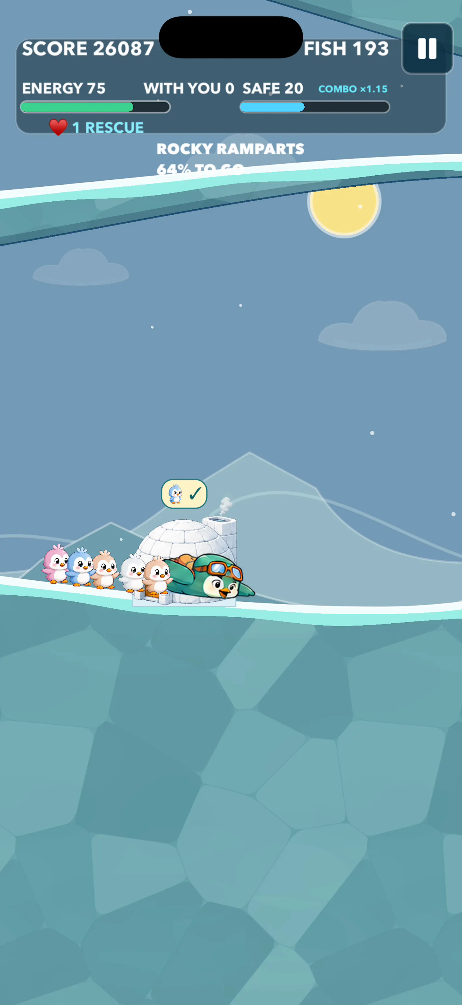 Ice Runner: Save Penguins screenshot 4